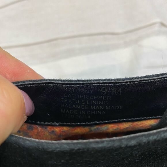 Anne Klein Black Torny Wedge Ankle Boots Size 9 - Picture 12 of 14